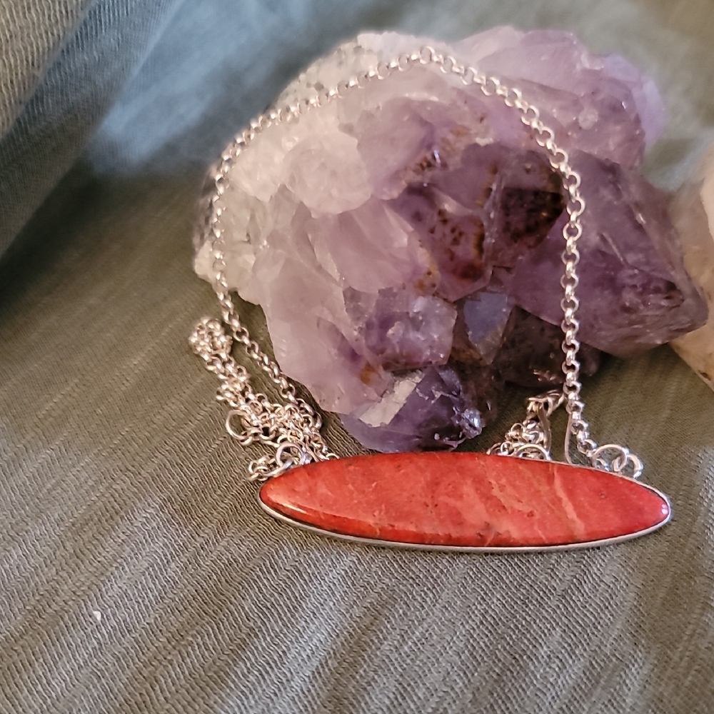 Coral 925 Necklace